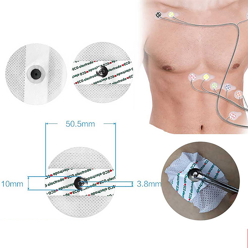 50PCS/Bag Electrode Patch  Dis - Ecg Patch Monitor review and price