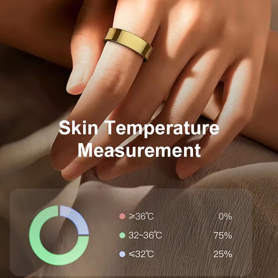 R09 Smart Ring Men Women with  - Temperature Ring Skin review and price