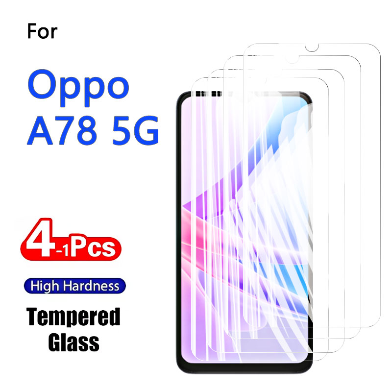 1-4PCS Screen Protectors For O - Oppo A78 review and price