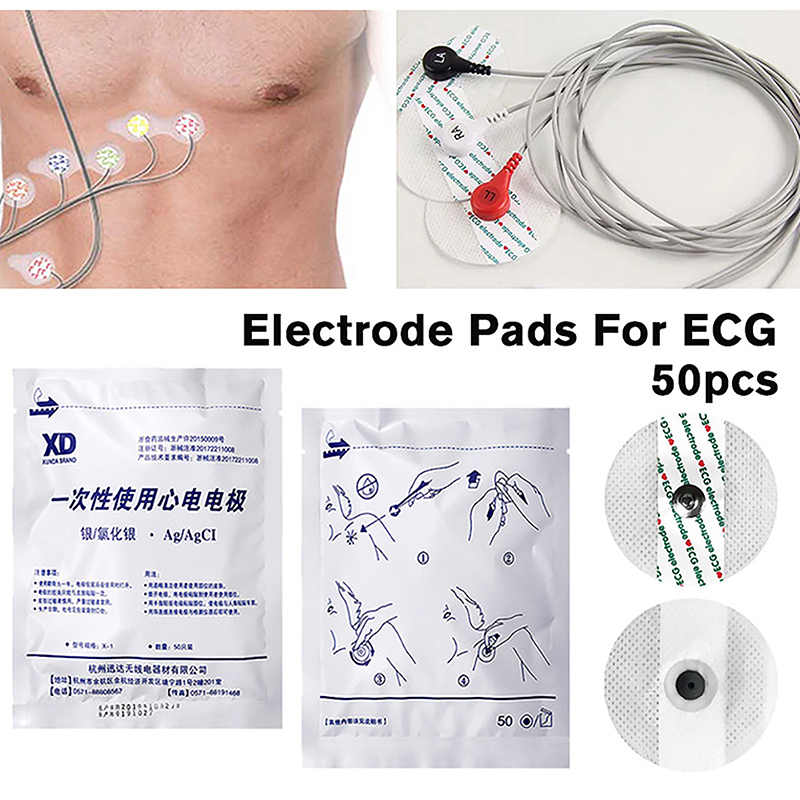 50PCS/Bag Electrode Patch Medi - Ecg Patch Monitor review and price