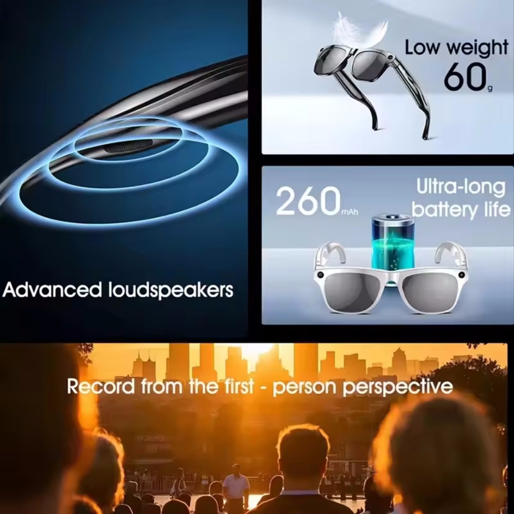 Smart Glasses AI Camera HD Wea - Smart Glasses Lens review and price