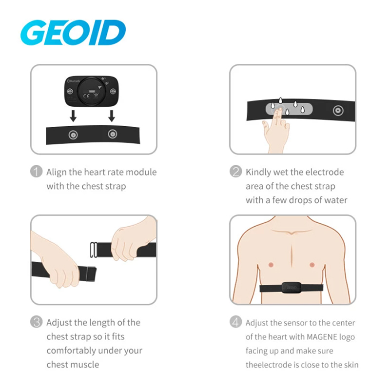 GEOID HS500 Heart Rate Monitor - Breath Rate Monitor review and price