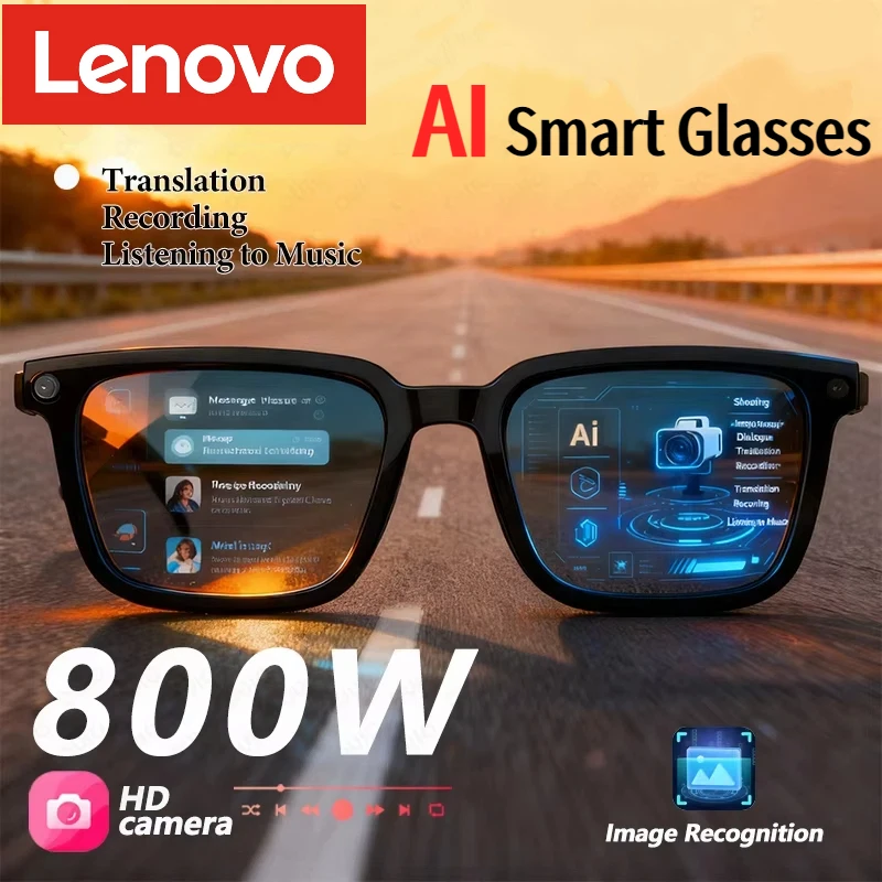 Lenovo AI Smart Glasses 8K HD  - Smart Glasses Lens review and price