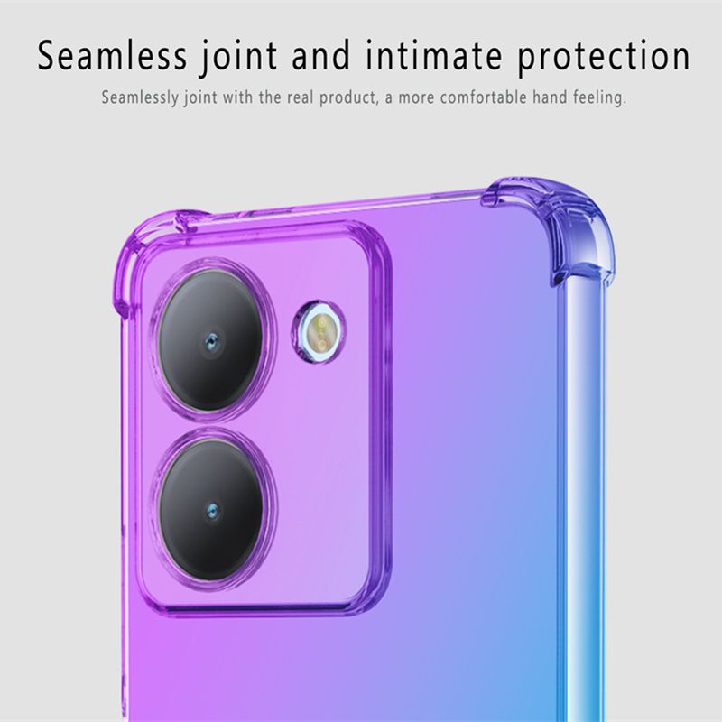 Shockproof Gradient TPU Case f - Vivo Y28 review and price