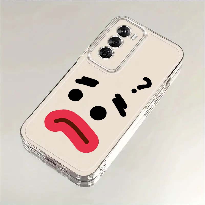 Cartoon cute emoji pattern Cas - Oppo A78 review and price