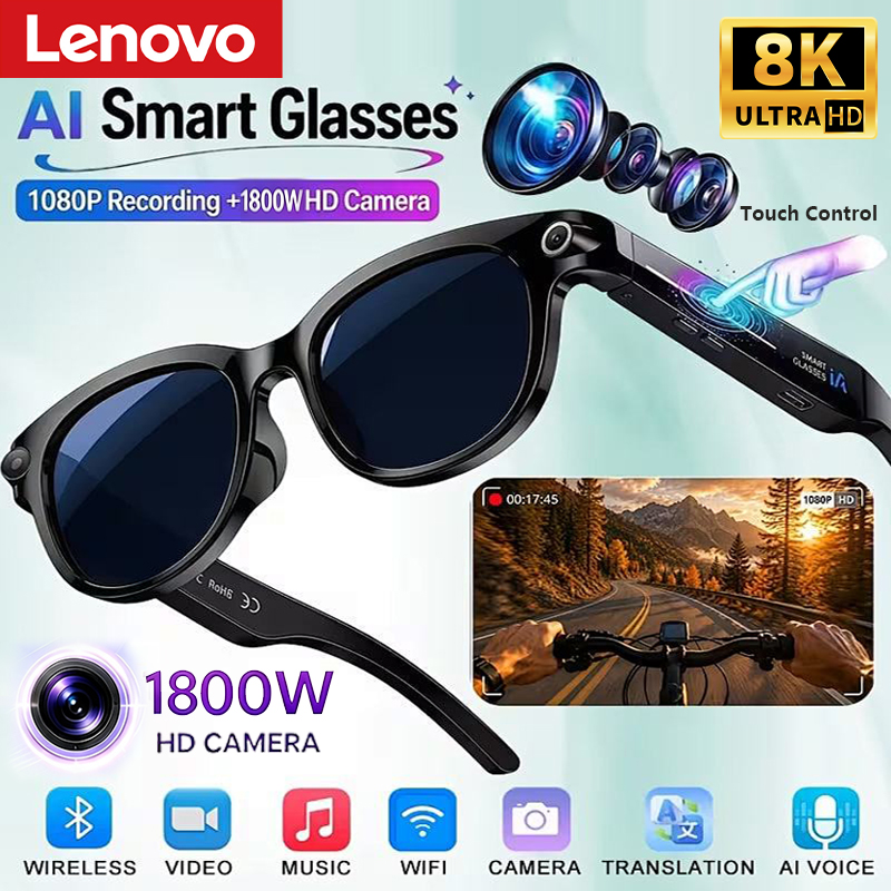 Lenovo 8K 1800W AI Smart Glass - Smart Glasses Lens review and price