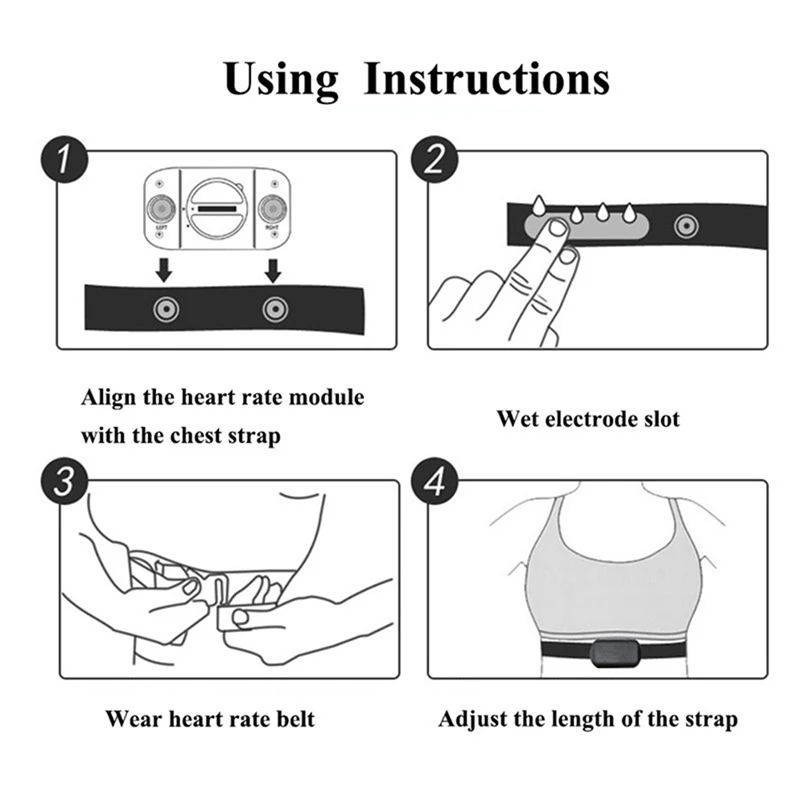 1/2PCS Heart Rate Monitor Ches - Breath Rate Monitor review and price