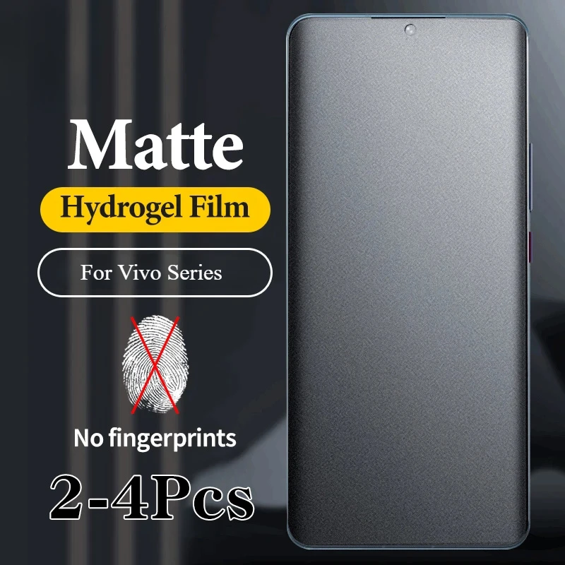 1-4PCS Silicone Matte Hydrogel - Vivo X200 review and price